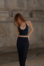 STELLA NAVY BLUE SKIRT