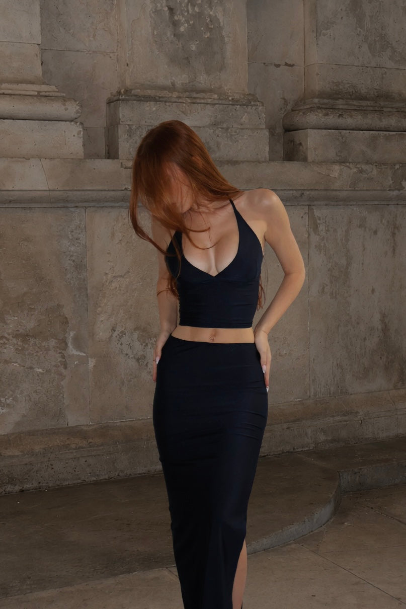 STELLA NAVY BLUE SKIRT