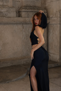 STELLA NAVY BLUE SKIRT
