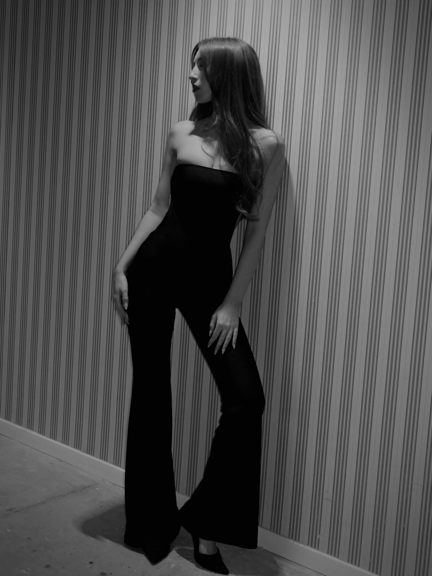 LIV BLACK JUMPSUIT