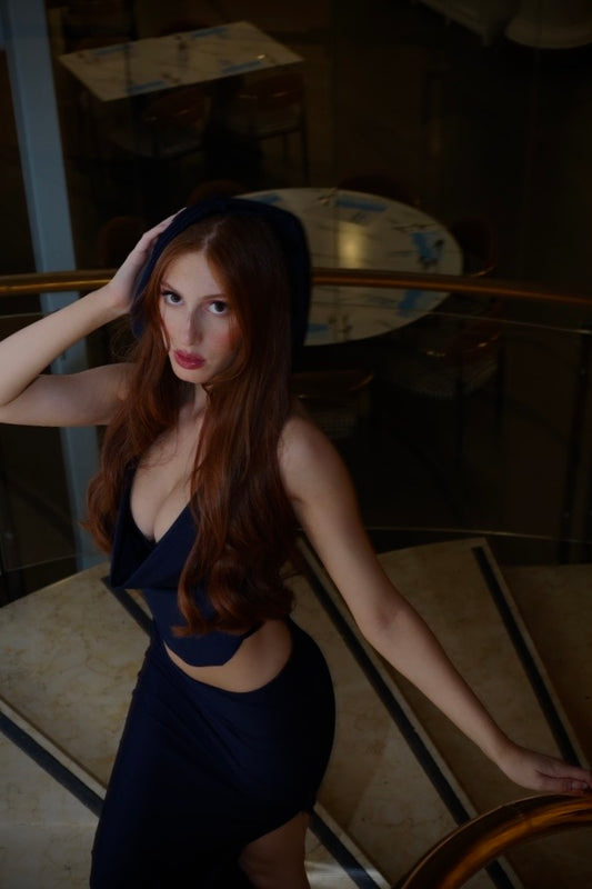 STELLA NAVY BLUE TOP