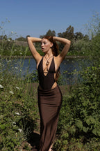 TOXIC BROWN ONE PIECE